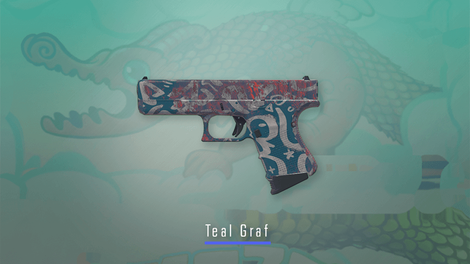 Glock-18 | Teal Graf